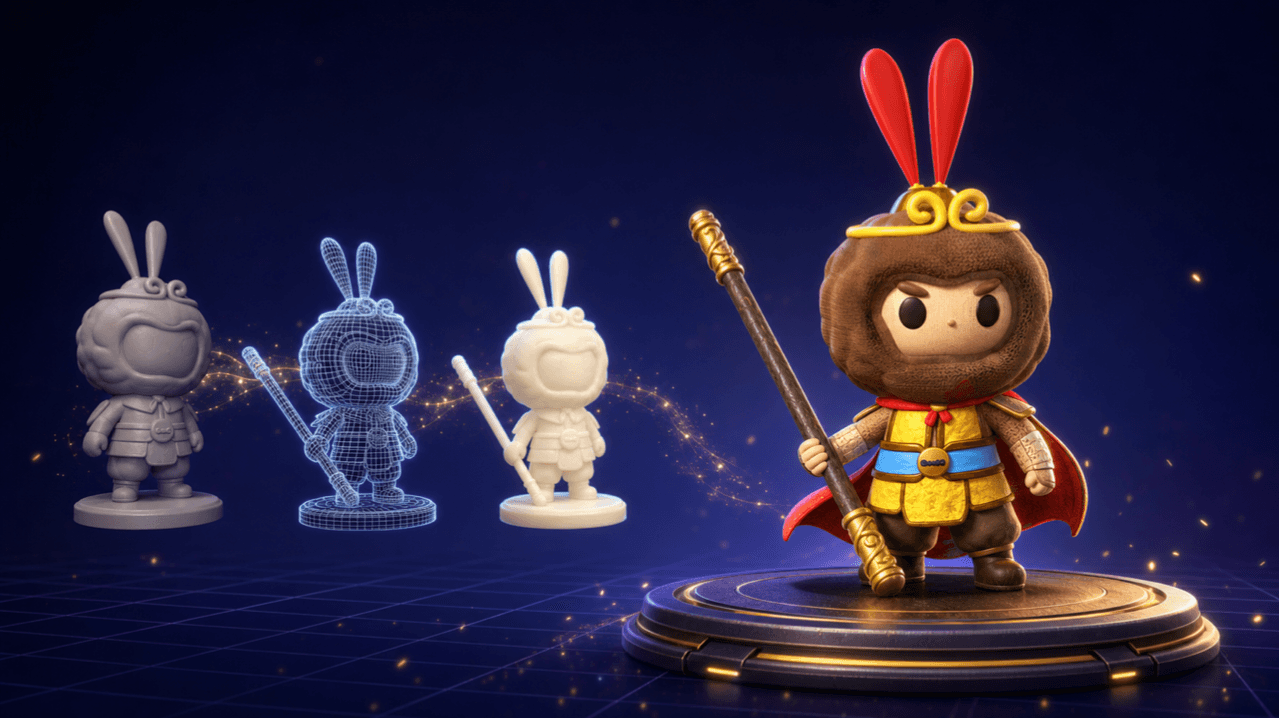 Wukong Character Modeling Project
