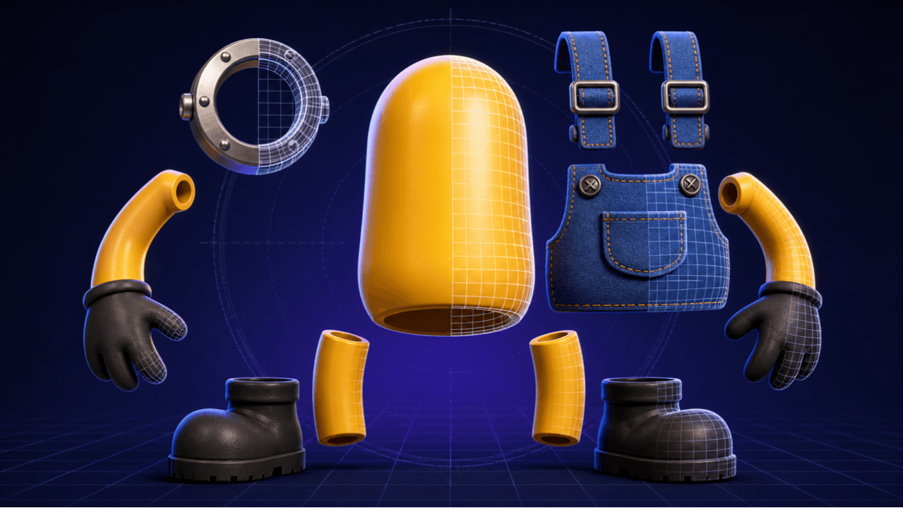 Minion Character Modeling Project